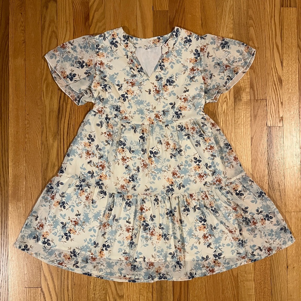 Flowy Floral Dress